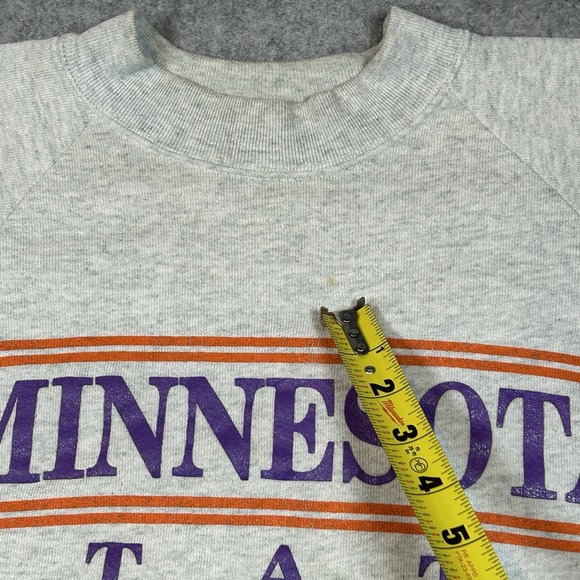 1991 Minnesota State Screaming Eagles T Shirt Mens Size Large College Sweatshirt - Picture 8 of 16